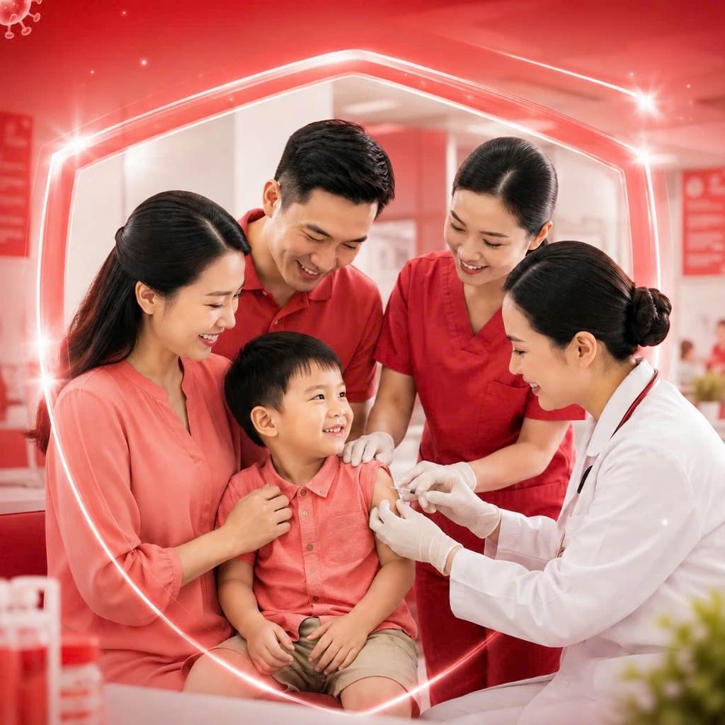 Lá Chắn Vắc Xin Vững Chắc — Bảo Vệ Bé Yêu Toàn Diện